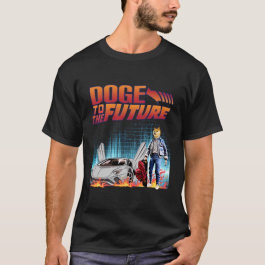 Dogecoinおもしろい To Moon Hodl Cryptocurrency Doge Co Tシャツ (正面)