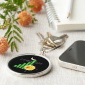 DogecoinからMoon Crypto キーホルダー (側面)