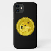 Dogecoinのコインのロゴの暗号通貨 Case-Mate iPhoneケース (裏面)