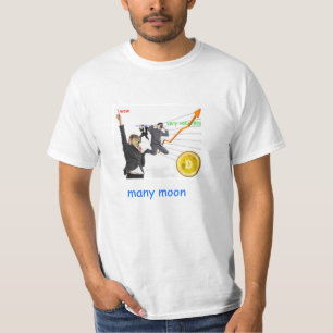 Dogecoinの公式の服装は多くの利益、多数うろつきます Tシャツ