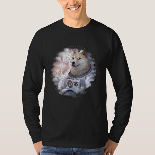 Dogecoin億万長者ミームホテルCrypto Cryptocurren Tシャツ (正面)