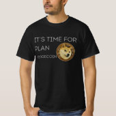 DogeCoin暗号通貨 Tシャツ (正面)