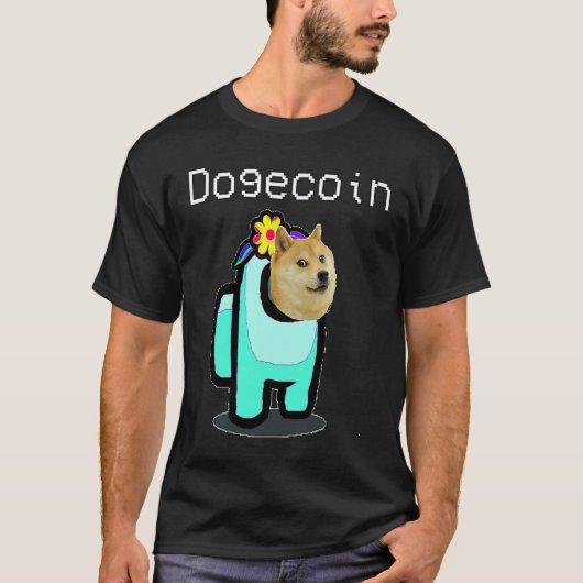 Dogecoin クール Crypto WSB Cryptocurrencies Dog Coin Tシャツ (正面)