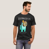 Dogecoin クール Crypto WSB Cryptocurrencies Dog Coin Tシャツ (正面フル)