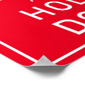 Dogecoin Calm保とHodl Doge Crypto おもしろい ポスター (角)