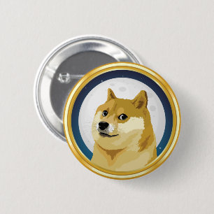 Dogecoin Doge Day 4/20 Stock Market Crypto Funny 缶バッジ