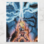 DogeCoin He-Man Masters of the Universe Wine ワインラベル (シングルラベル)