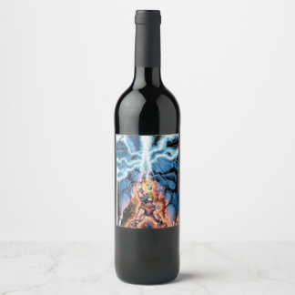 DogeCoin He-Man Masters of the Universe Wine ワインラベル