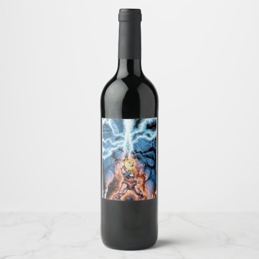 DogeCoin He-Man Masters of the Universe Wine ワインラベル (正面)
