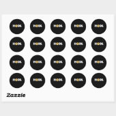 Dogecoin Hodl – クリプトシャツ ラウンドシール (シート)