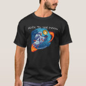 Dogecoin HODL To The Moon Crypto Rocket Cryptocurr Tシャツ (正面)