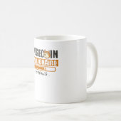 Dogecoin Millionaireの暗号の読み込み コーヒーマグカップ (正面右)