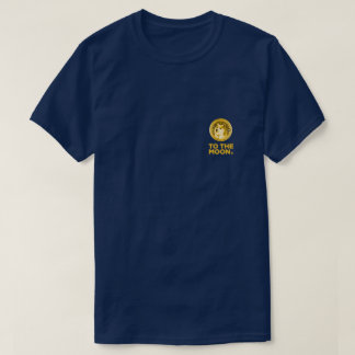 DOGECOIN TO THE MOON Tシャツ