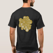 Dogecoinsの山 Tシャツ (裏面)