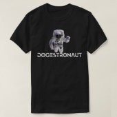 Dogestronaut  tシャツ (デザイン正面)