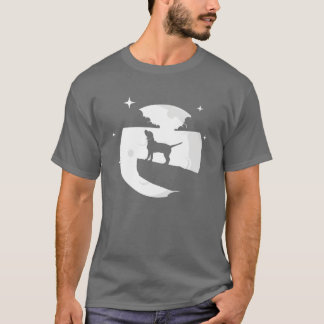 Dogfather Dog Daddy Dog Mom Dog Lover Beagle Dog f Tシャツ
