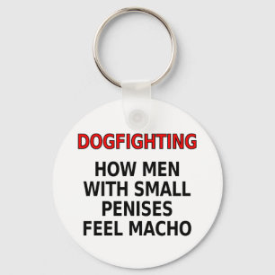 Dogfighting: 小さい陰茎を搭載する人がたくましい男性をいかに感じるか キーホルダー