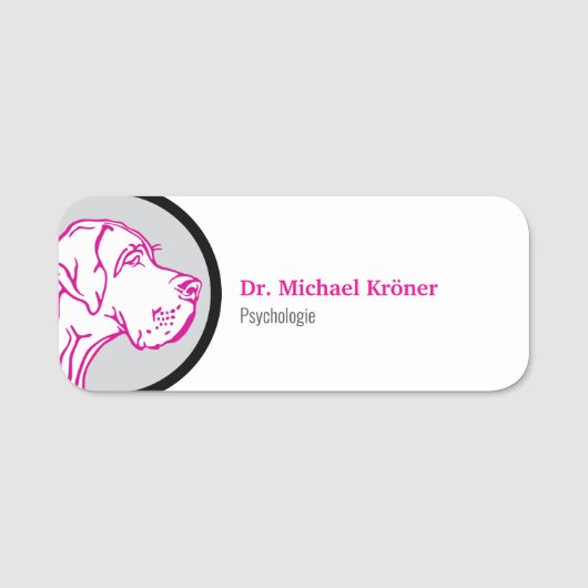 Dogge  名札 (正面)