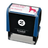 Dogge Stempel mit Farbkissen  セルフインキングスタンプ (商品)