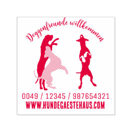 Doggen Haus Stempel セルフインキングスタンプ