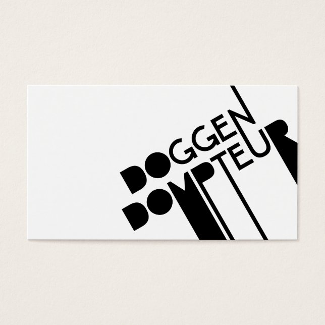 Doggendompteur (正面)