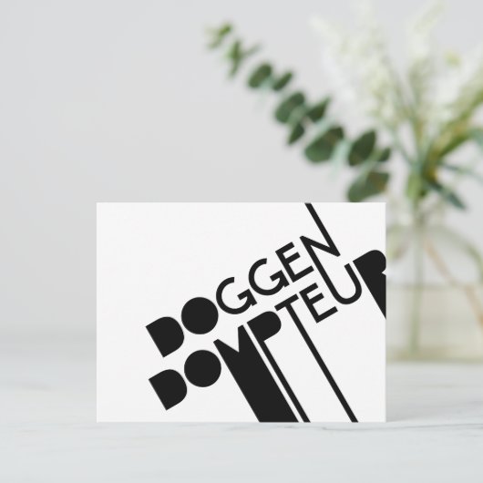 Doggendompteur ポストカード (スタンド正面)