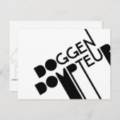 Doggendompteur ポストカード (正面/裏面)