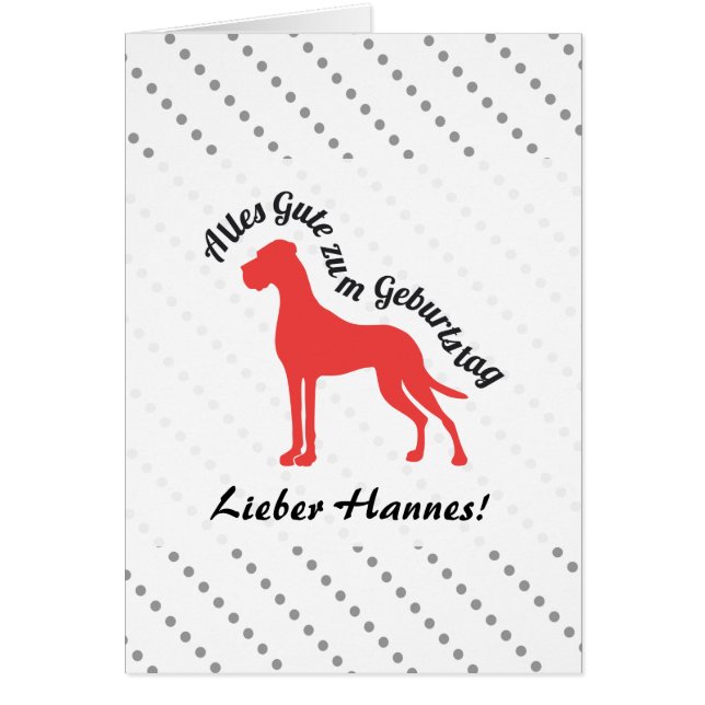 Doggenkarte beschriftet (正面)