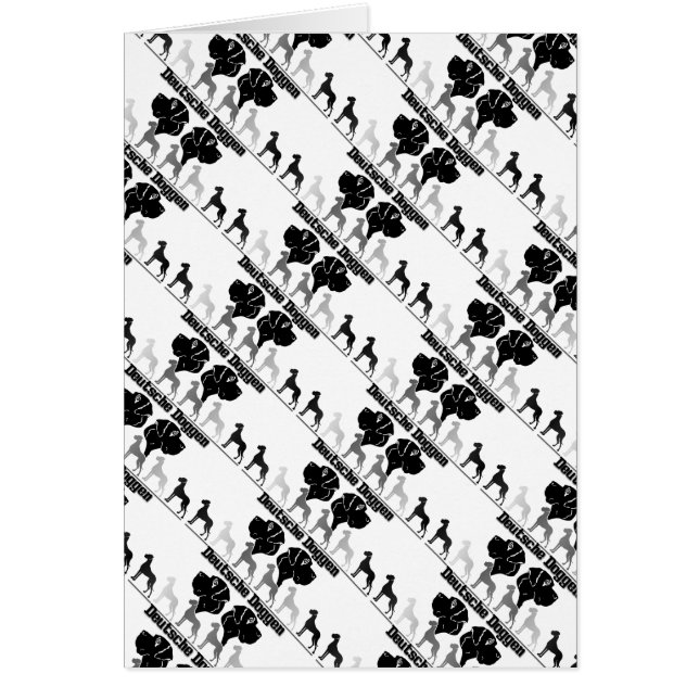 Doggenlogo Schwarz Grau (正面)