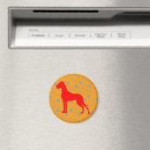 Doggenmagnet rot orange マグネット (インサイチュ (食洗機))