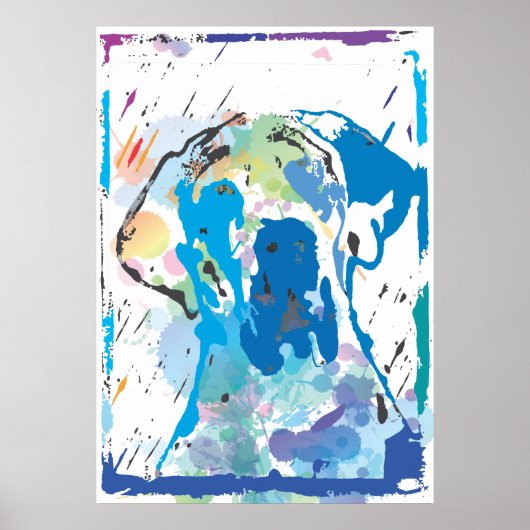 Doggenposter モダン Esra ポスター (正面)