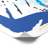 Doggenposter モダン Esra ポスター (角)