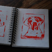 Doggenposter モダン Esra ポスター