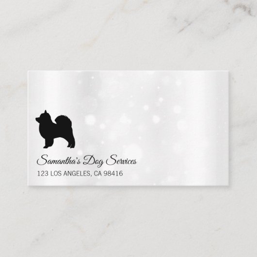 Doggieロゴ | 輝く泡 名刺 (正面)