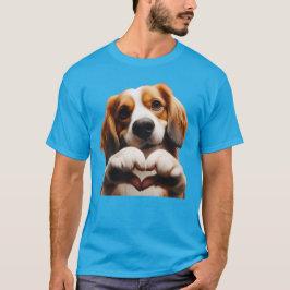 DOGGIE Heart Tシャツ