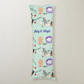 Doggie Love Childのパーソナライズ抱き枕 ボディピロー (正面縦)