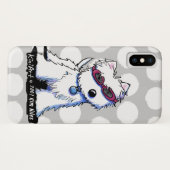 Doggles Westie Case-Mate iPhoneケース (裏面(横))