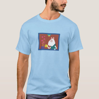Doggo and plant tシャツ
