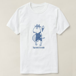 Doggo beside the seaside: Blue Tシャツ