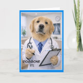 Doggone It Get Well Card FB-2 カード (正面)