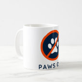 DogGoneIt - Paws Off-11oz コーヒーマグカップ (正面左)