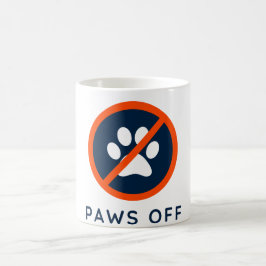 DogGoneIt - Paws Off-11oz コーヒーマグカップ