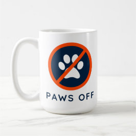 DogGoneIt - Paws Off-15 oz コーヒーマグカップ