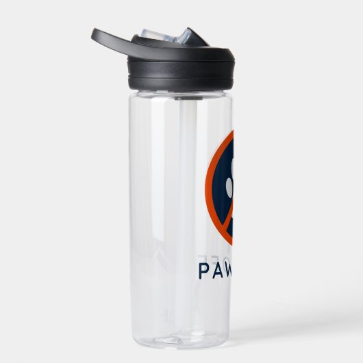DogGoneIt - Paws Off-20 oz ウォーターボトル (右面)