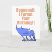 Doggonnitの誕生日 カード (正面)