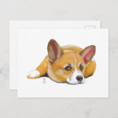 Doggust 2019コーギポストカード 案内ポストカード (正面/裏面)