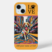 Doggy iPhone / iPad case Case-Mate iPhoneケース (裏面)