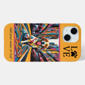 Doggy iPhone / iPad case Case-Mate iPhoneケース (裏面 (横))