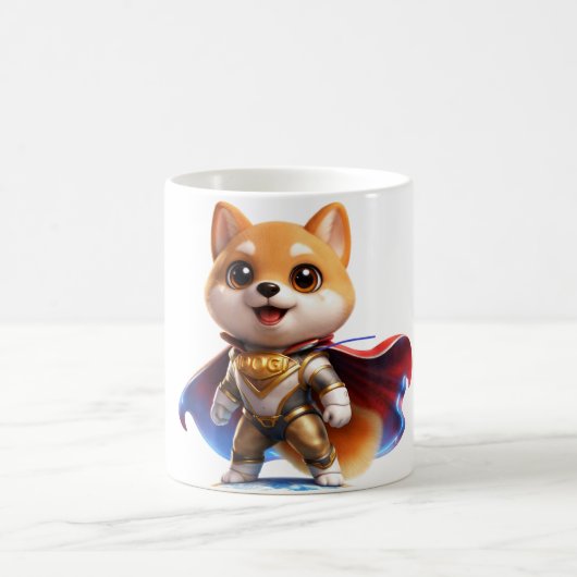 DOGI ヒーロー - 世界を救え コーヒーマグカップ (中央)