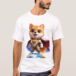 DOGI ヒーロー - 世界を救え Tシャツ